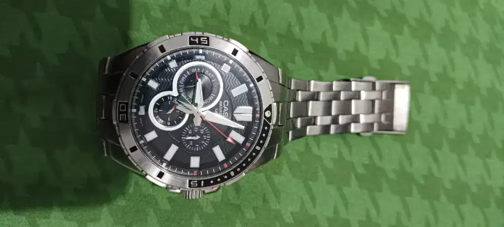 CASIO SILVER WATER RESIST 100 M