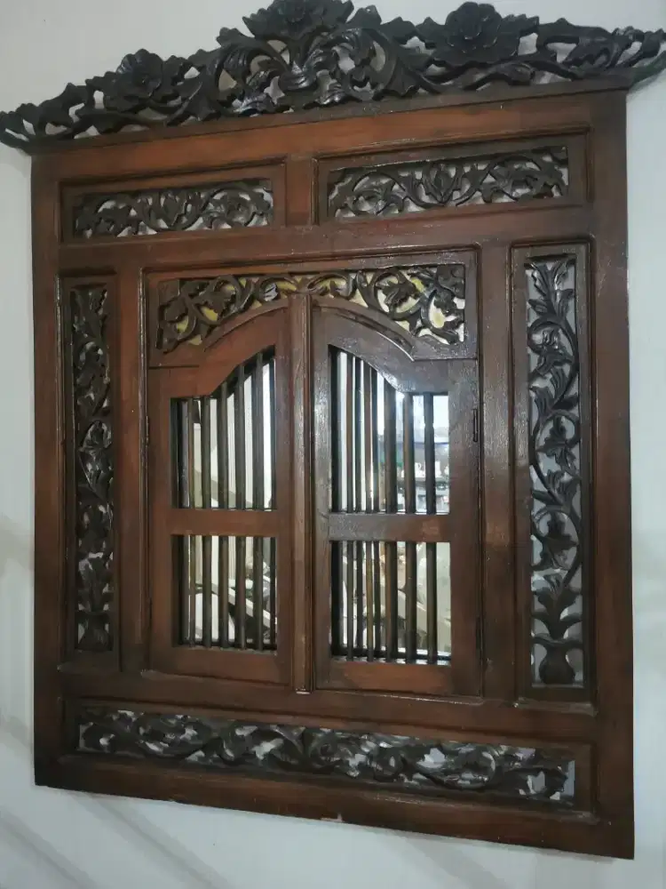 Jual Meja Jati dan kaca (Jati)