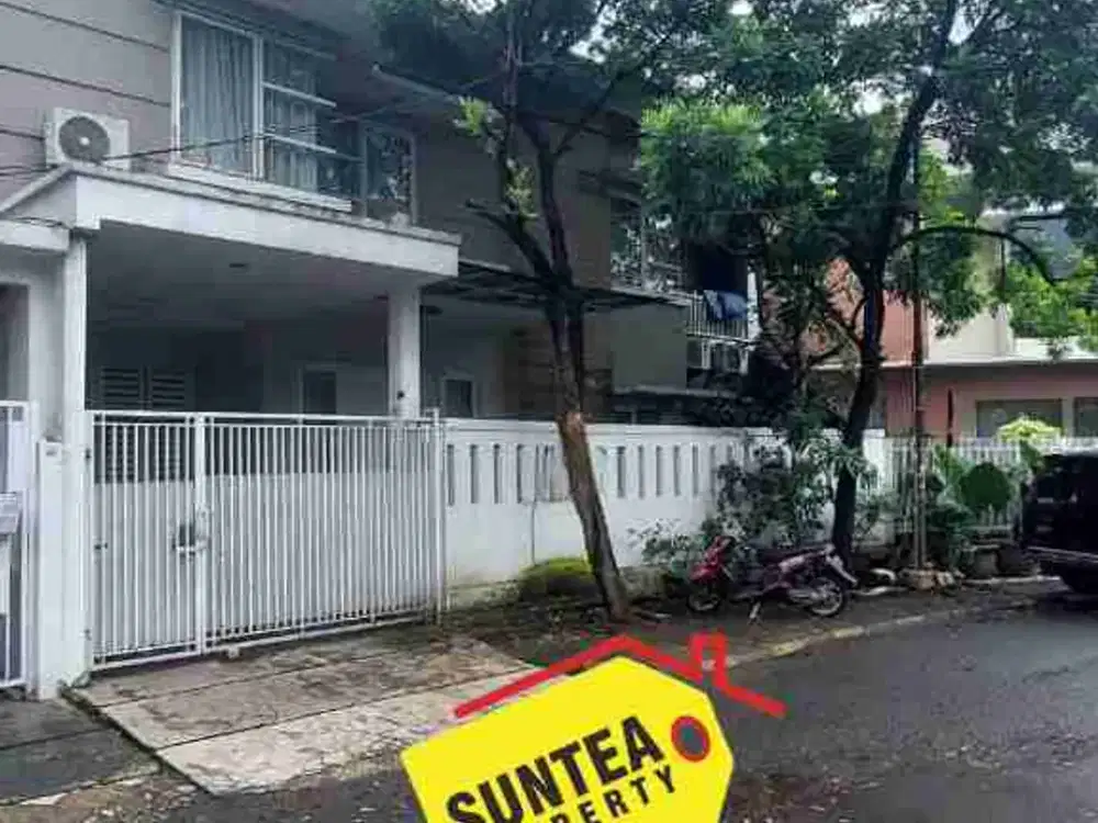Rumah Luas dan Lingkungan Asri di Bintaro 2 Lantai Siap Huni FJ0718 T