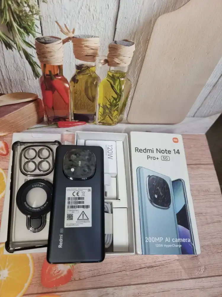 Jual hp REDMI NOTE 14 PRO plus + 5G likenew grns 06 27 kes batrai 100%