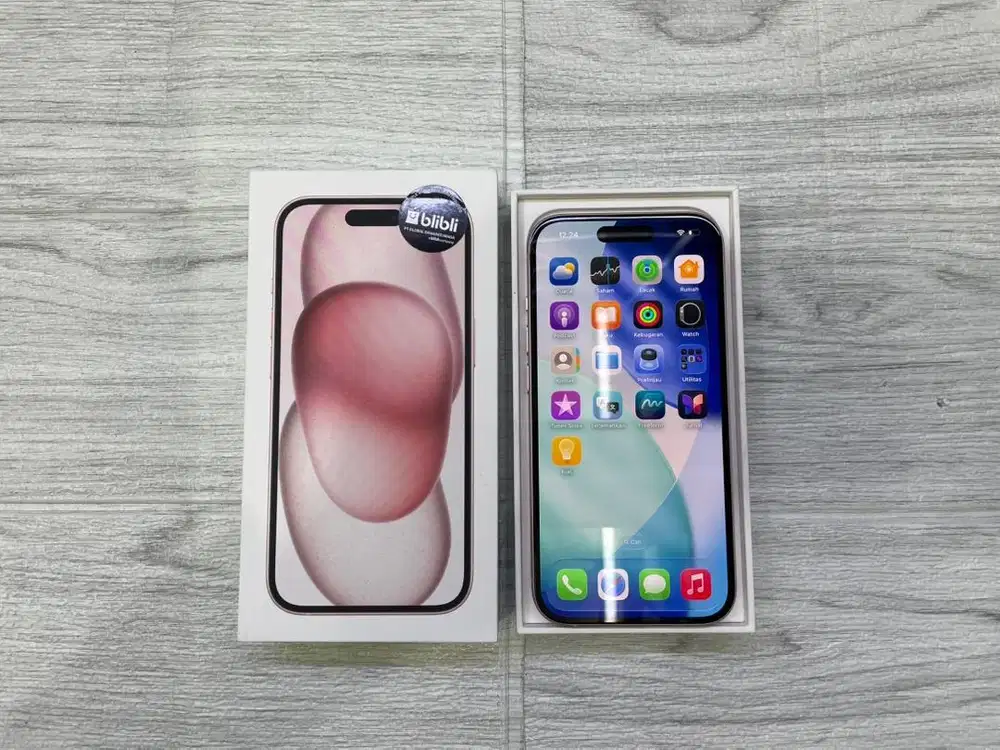 Iphone 15 128GB Pink Second Resmi