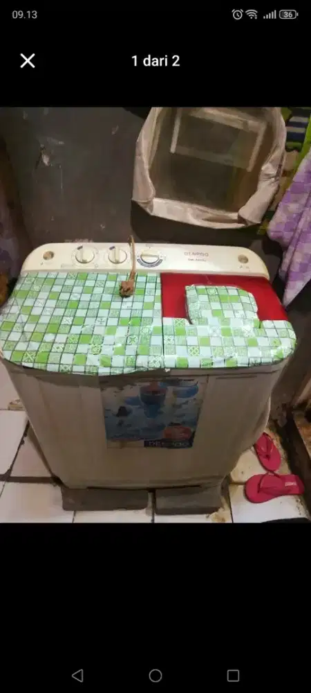 Mesin cuci merk denpoo