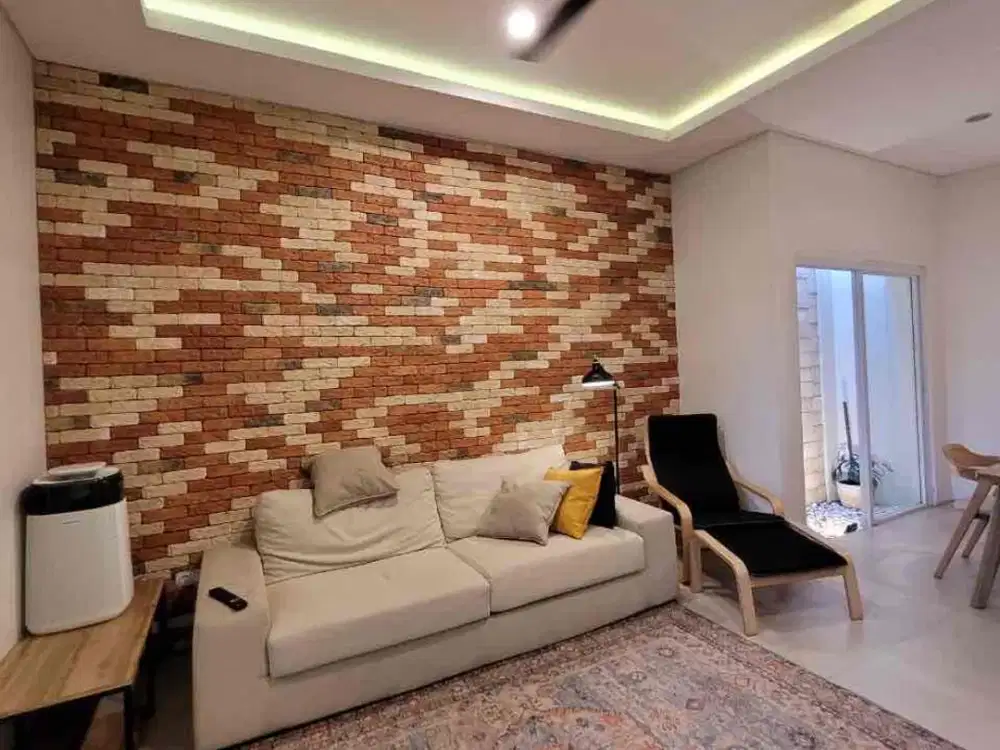 Disewakan Rumah Modern Industrial Estetik Siap Huni Fully Furnished Stylish dan Nyaman
