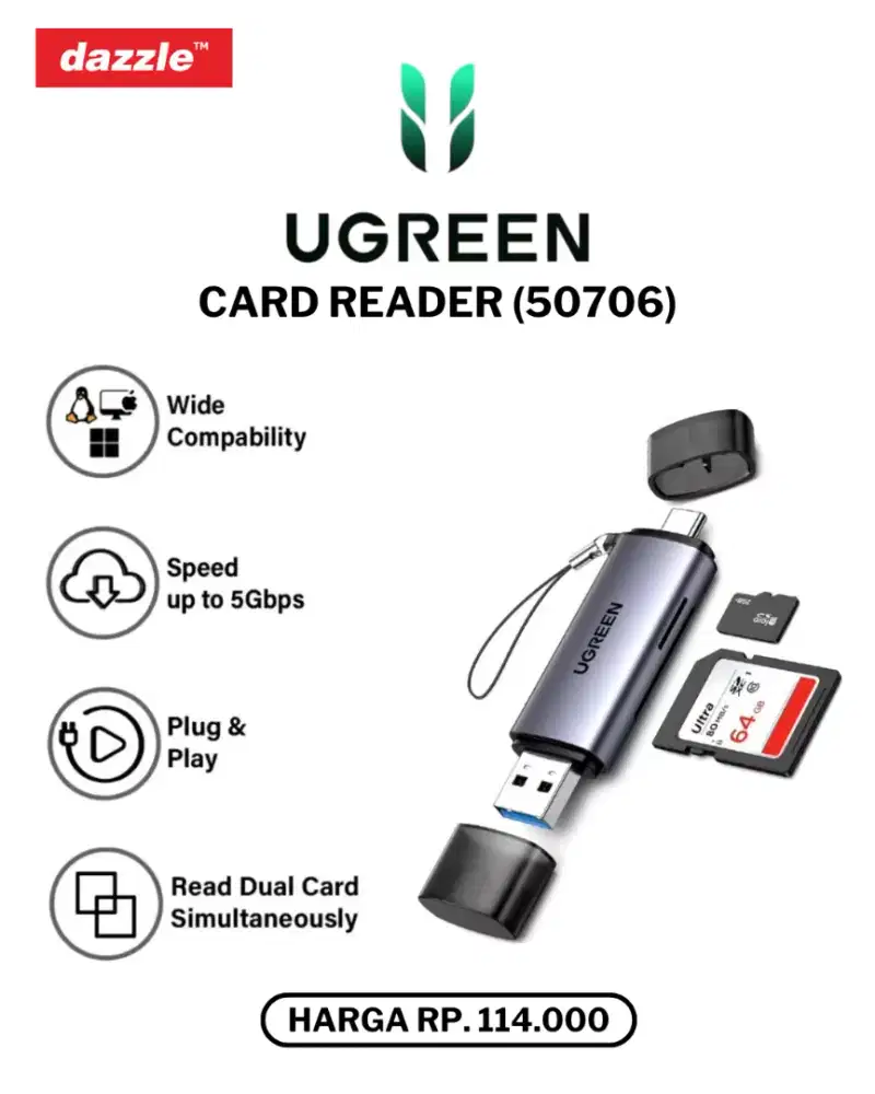 UGREEN CARD READER (50706)