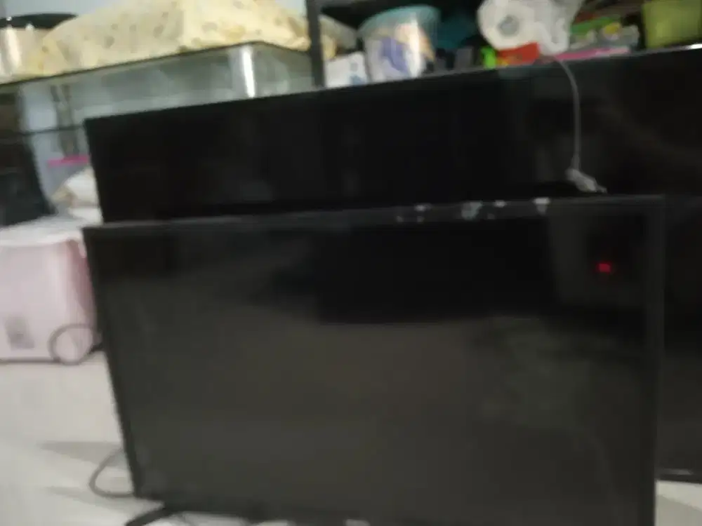 Dijual 2 tv led mati rusak