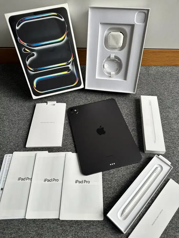 Ipad Pro M4 256GB WiFi dan Pencil Pro