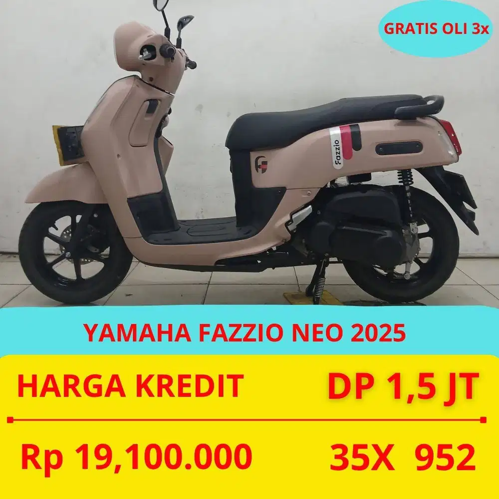 YAMAHA FAZZIO NEO 2025 DP MURAH 1,5 JUTA