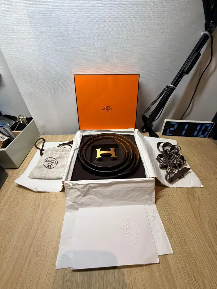 Belt hermes gold