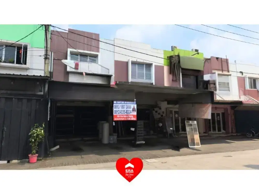 2 Ruko Gandeng Sentraland Parung Panjang, Bogor