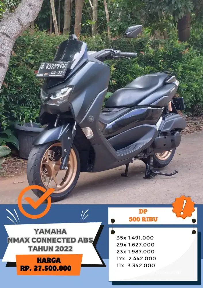 DP 500RB!! YAMAHA NMAX 155 CONNECTED ABS TAHUN 2022