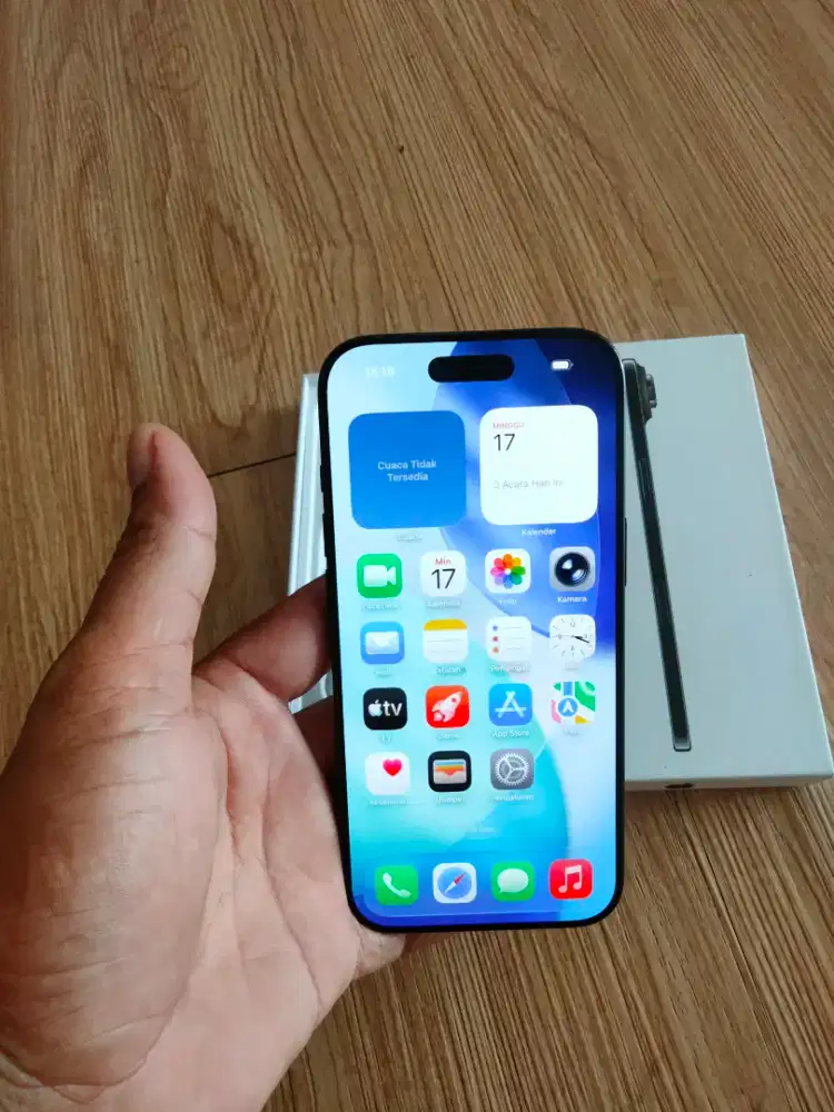 Iphone 17 Air 256 Gb Resmi ID/A Bh 100% Fullshet TT Hp Lain