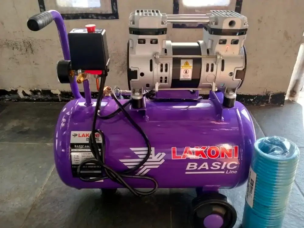 Kompresor lakoni basic 550 - 25 liter oilless
