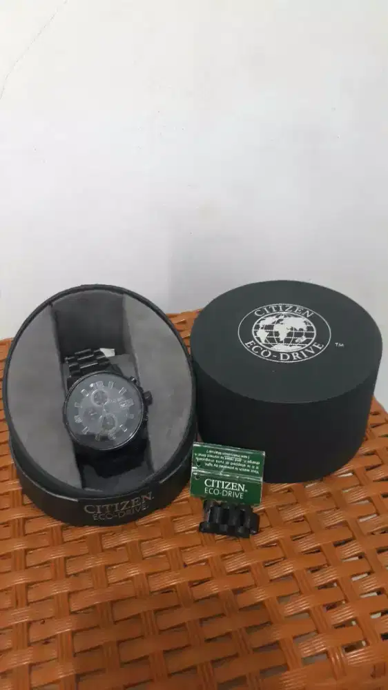 Citizen Eco Drive Blackout Nighthawk Chronograph CA0295-58E