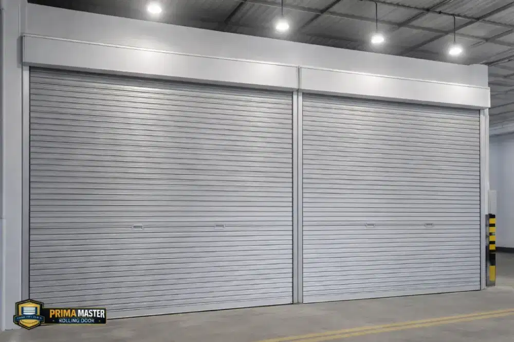 Rolling door galvalum