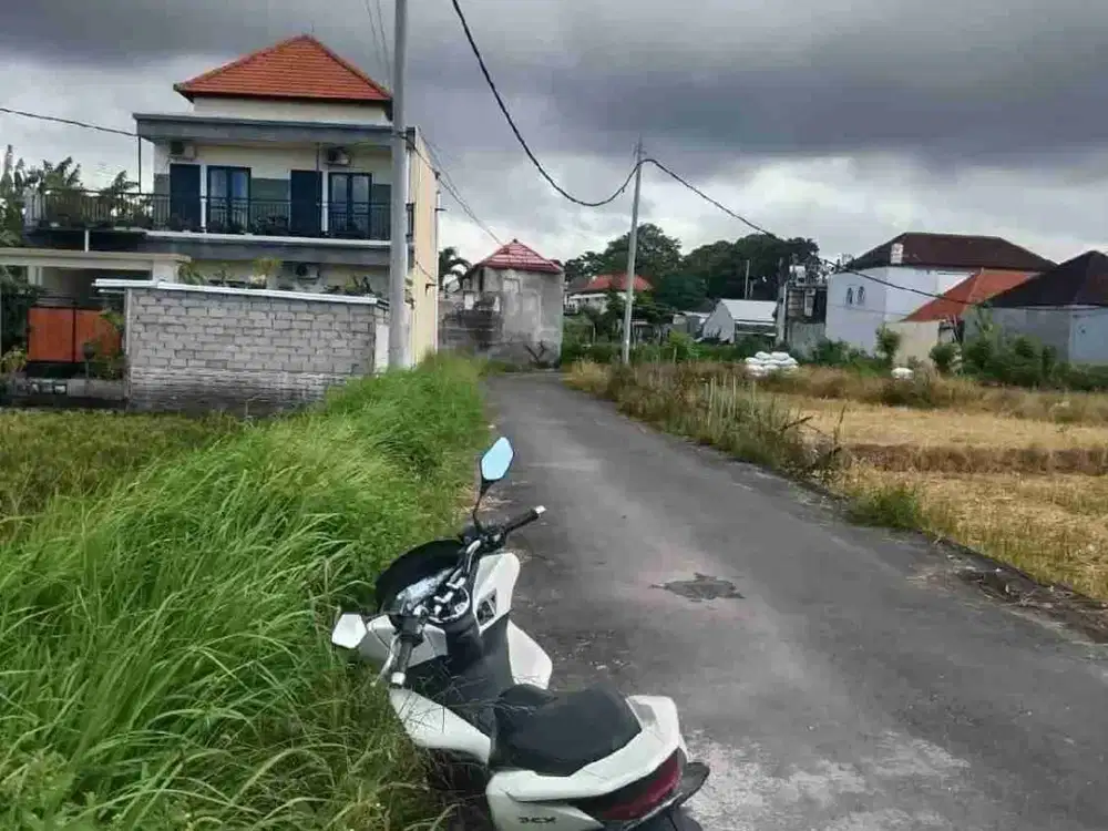 Tanah luas kecil Jl  Tukad Balian Renon gg Damai