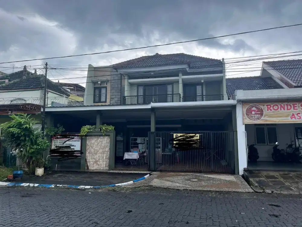 TERMURAH Rumah Araya Blok Depan Row Jalan 15mter