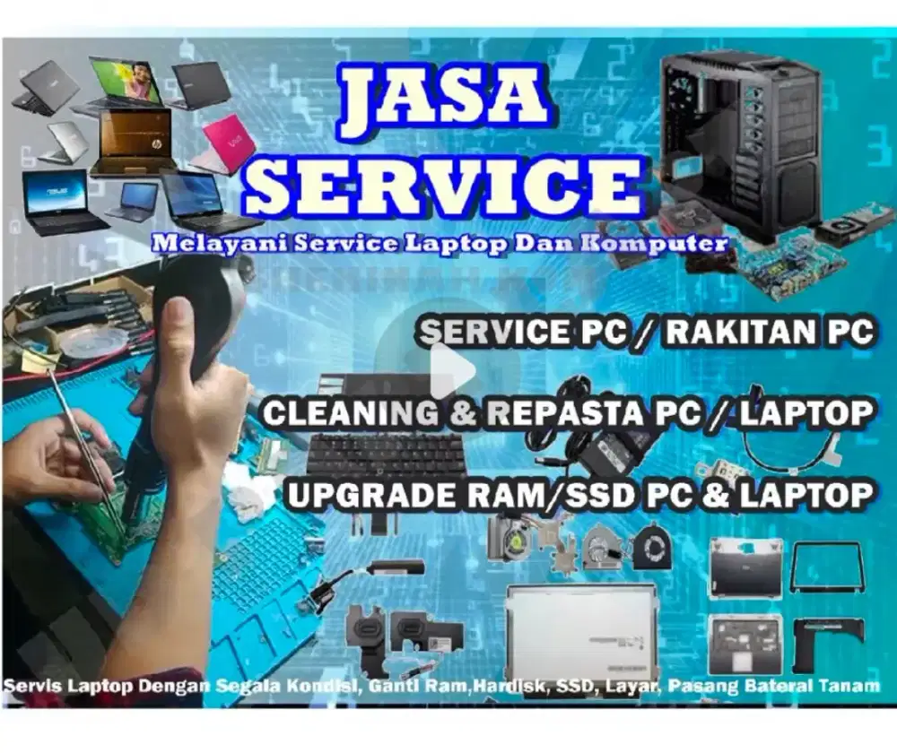 Servis laptop dan komputer jogja