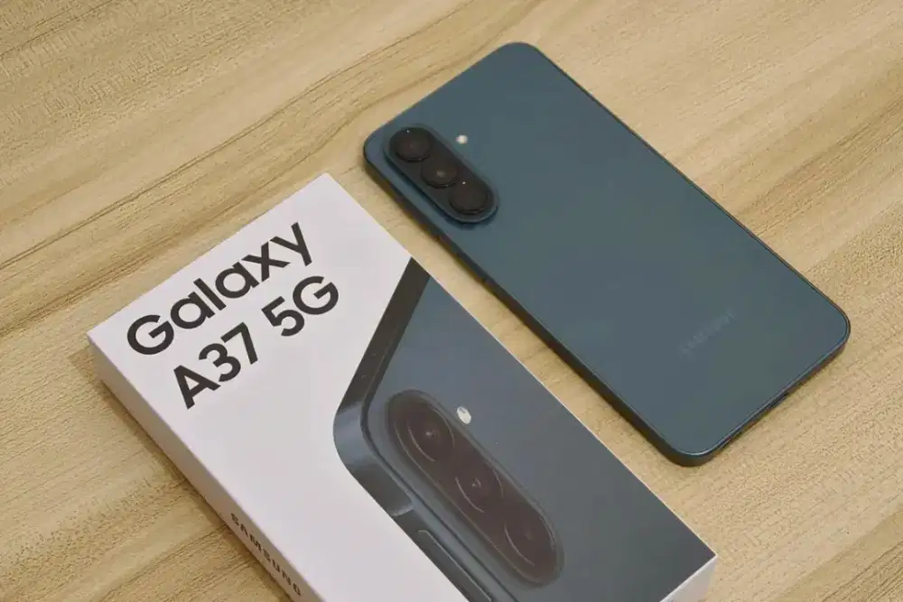 SAMSUNG A37 5G 8/256GB NEW, BISA KREDIT DP 0 DAN COD FREE ONGKIR