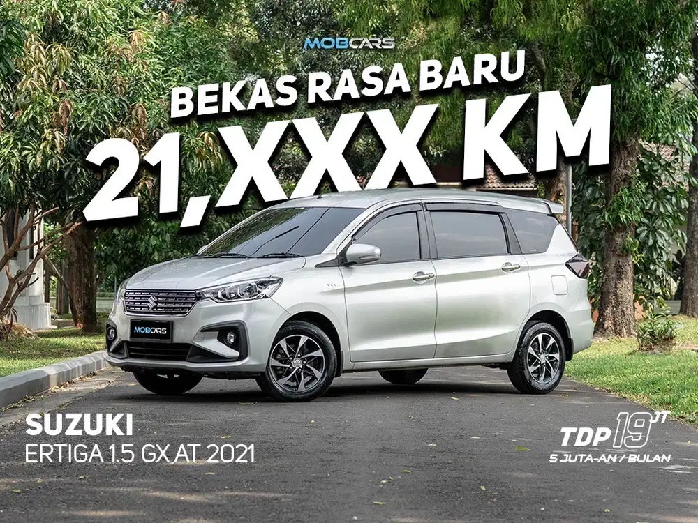 FREE BBM FULL TANK ERTIGA GX 1.5 AT 2021 SILVER