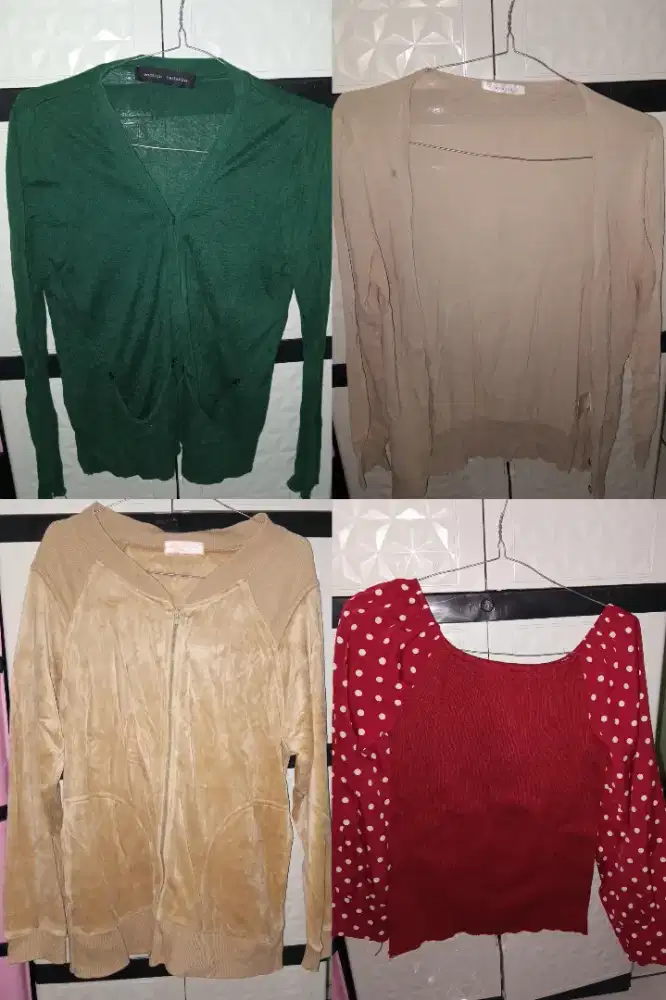Preloved sweater dan cardigan cewe