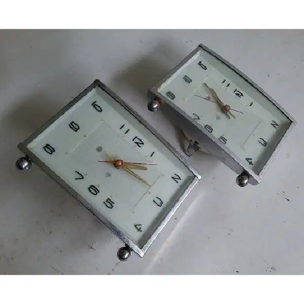 Vintage  Diamond  Jam meja / wekker era 60 - 70' an dengan timer