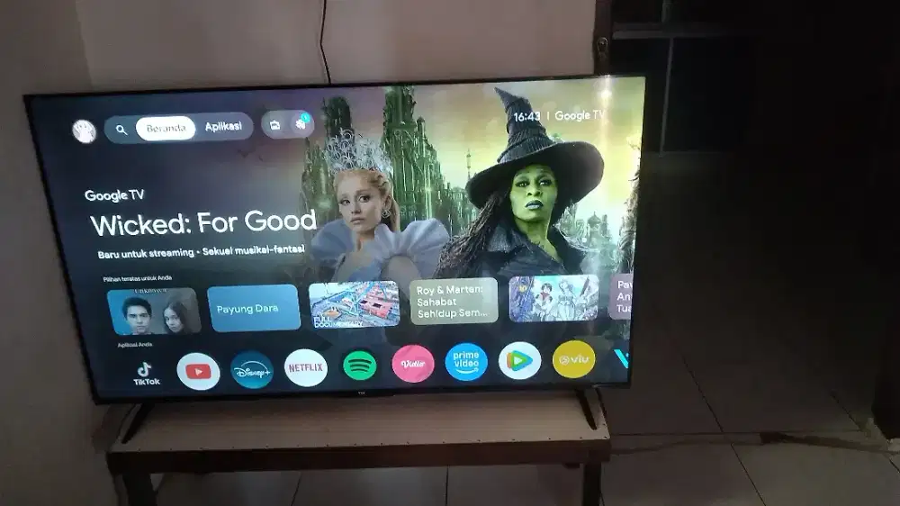 Di jual tv tcl 55 inc