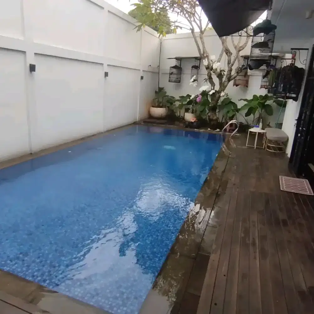 menerima jasa pembuatan kolam renang.kolam koi .taman rumput dll