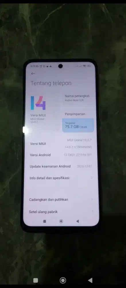 Redmi note 12r 5g
