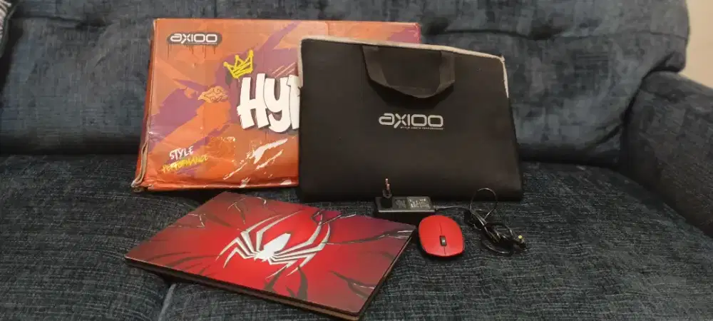 Axioo hype 10 full set bonus mouse logitech
