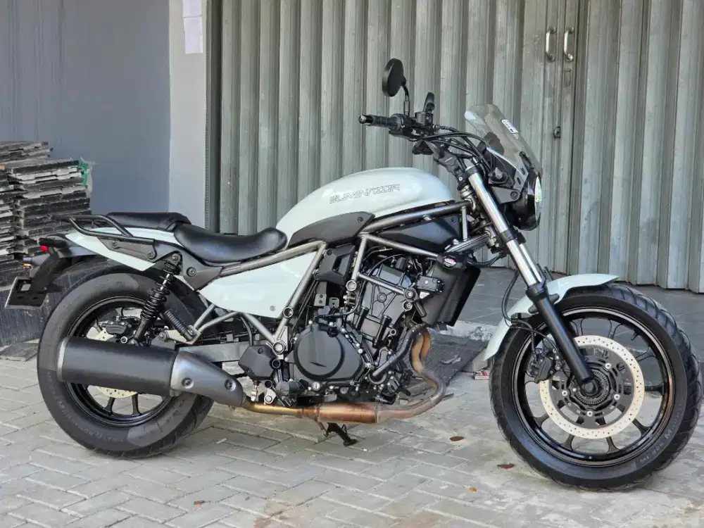 Moge Cruiser Kawasaki Eliminator 450 th 2023 Pmk Km5rb Like New Modif