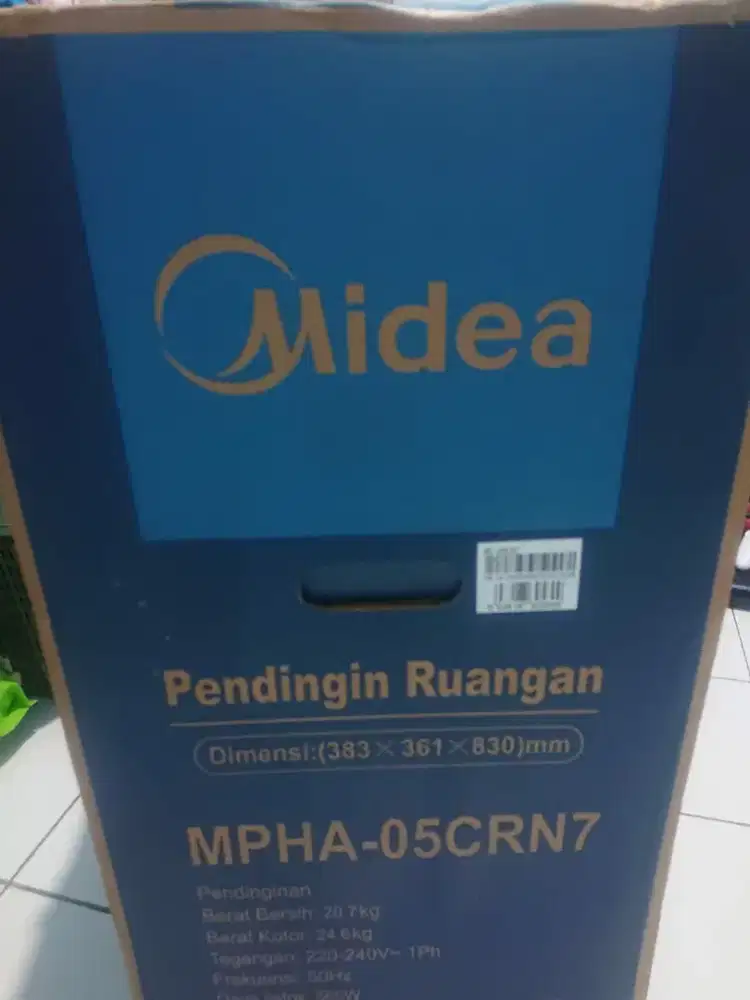 Ac portable midea 1/2 pk