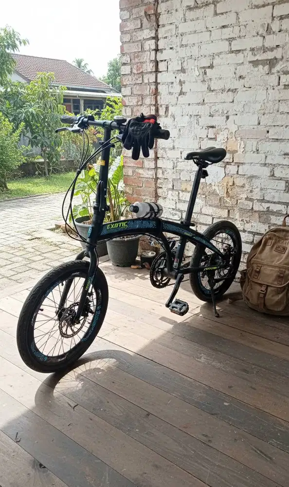 DIJUAL CEPAT - SEPEDA LIPAT EXOTIC EXPLORE 8.0 20 INCH