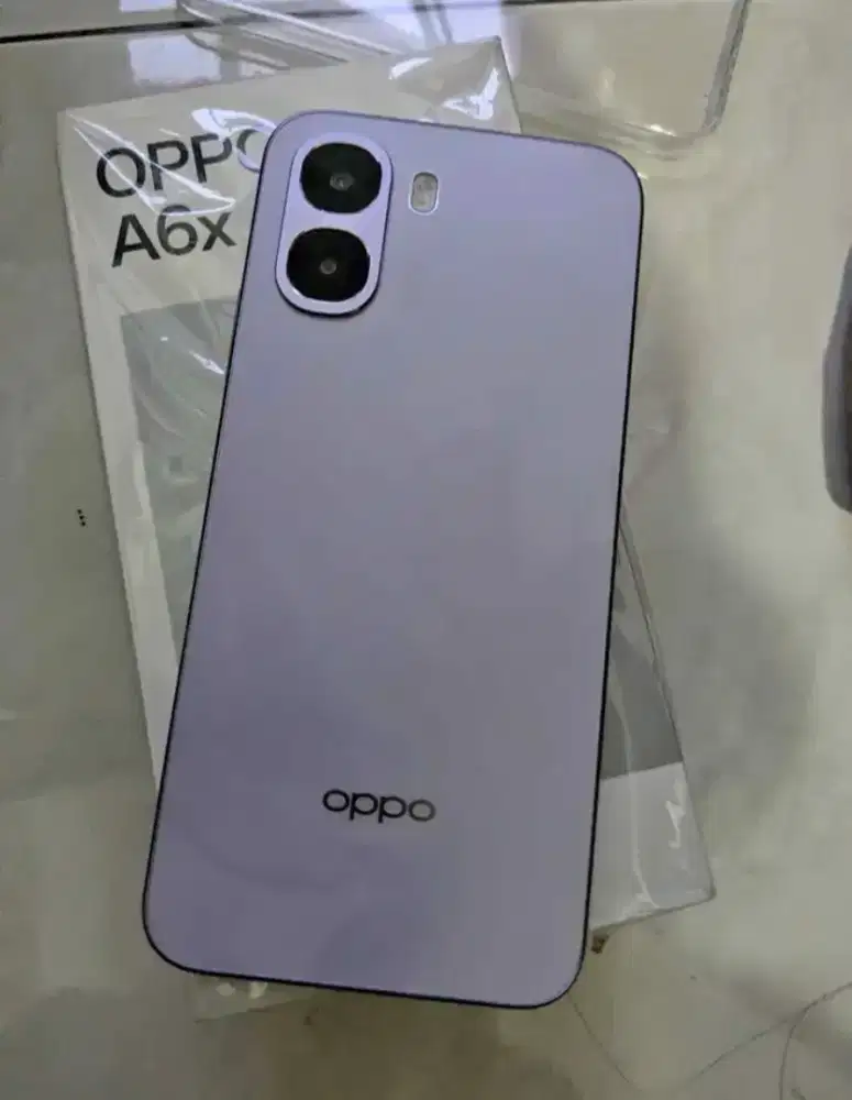 Oppo A6x 4+8/128 baru buka dus