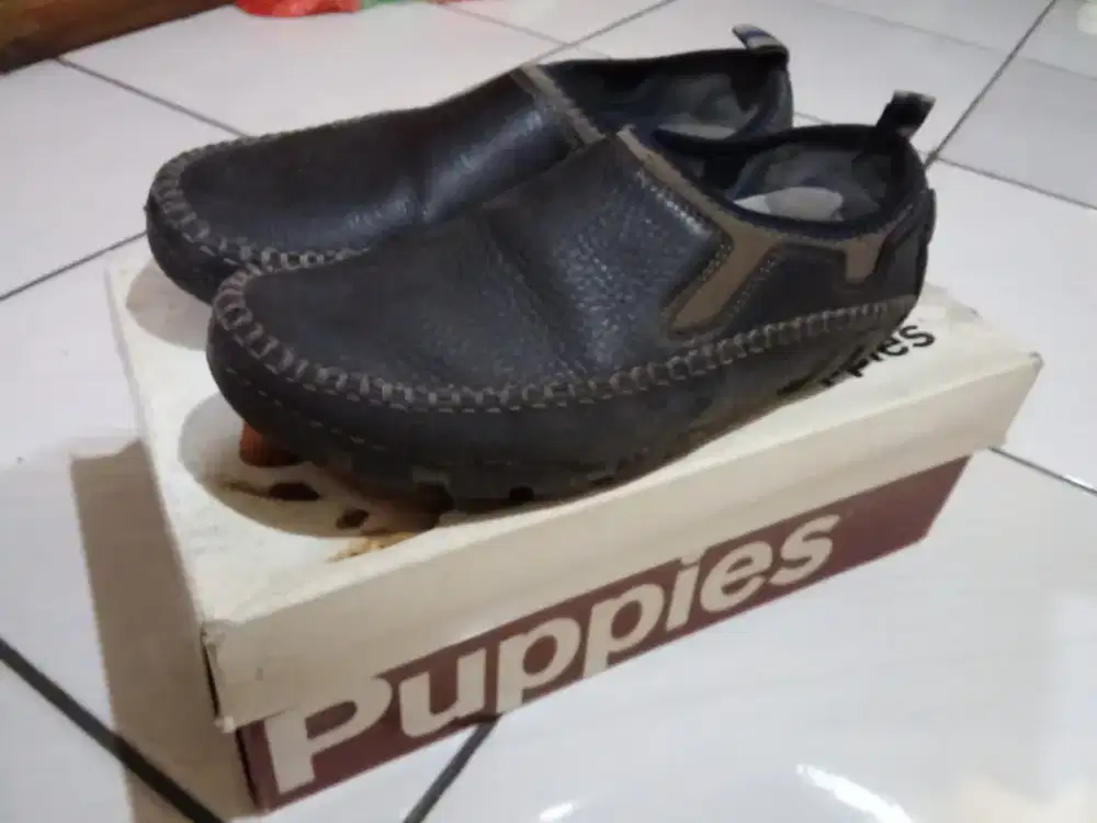 Hush Puppies Men's Torque Slip Casual Black