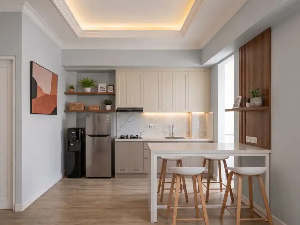 Dijual Apartemen Silkwood Residence Alam Sutera Full Renovasi Premium 56m² 1BR