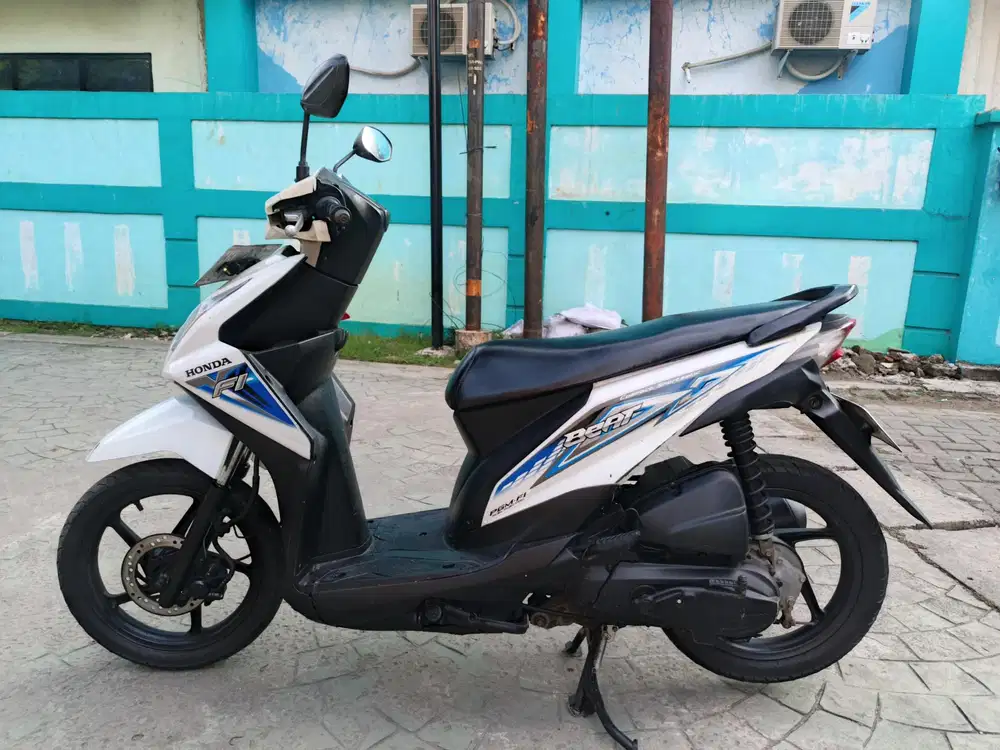 Honda beat fi 2014 stater tokcer halus mulus terawat