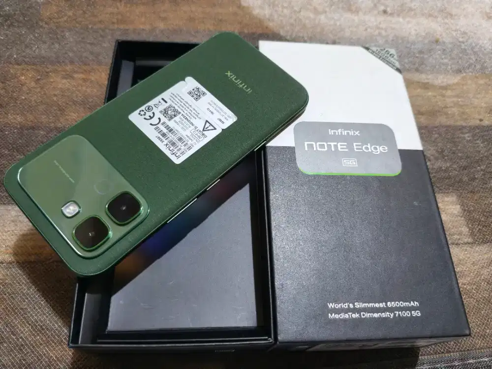 Infinix Note EDGE 5g Ram 8/256 layar lengkung mulus original