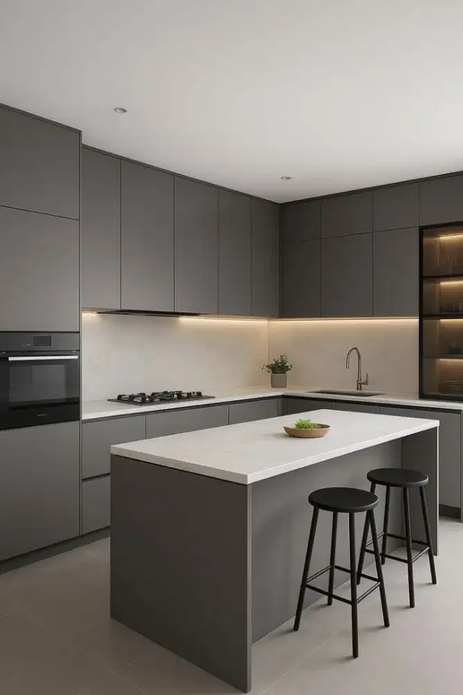 KITCHEN SET MINIMALIS WARDROBE BEDROOM SET BEDROP TV