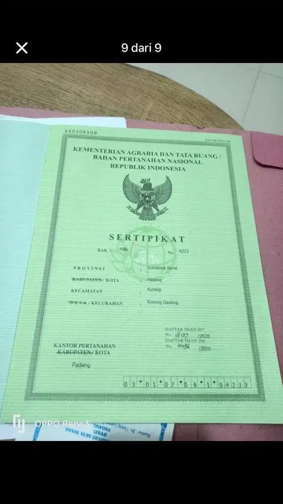 Dijual tanah lokasi strategis