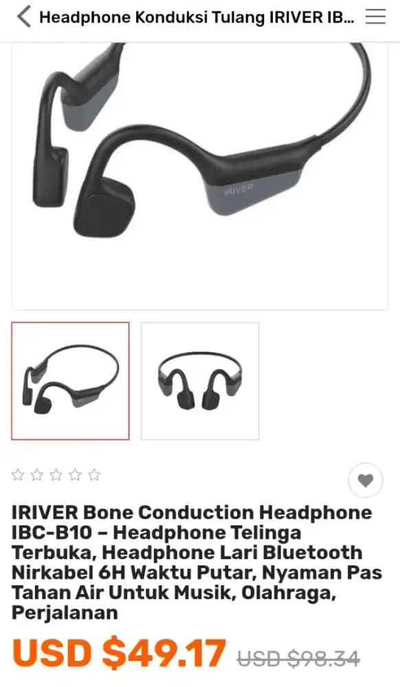 Head Bone Iriver