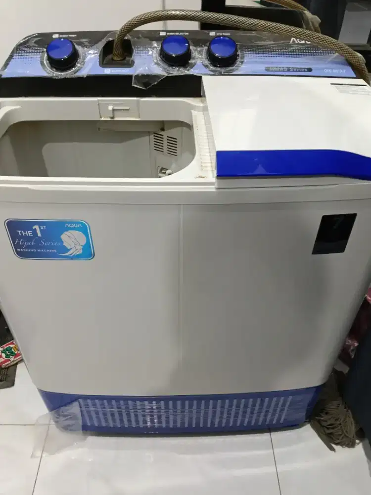 Jual mesin cuci Aqua second seperti baru