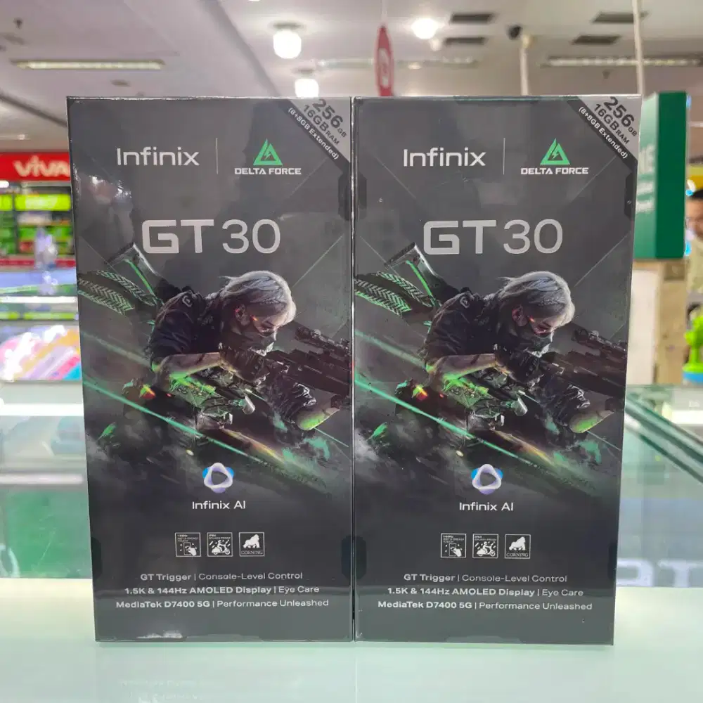 Infinix GT30 5G ram 8gb+8gb/256gb NFC baru garansi resmi harga Promo