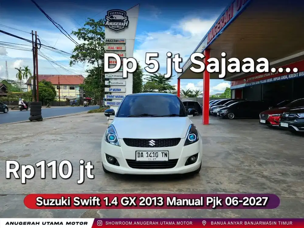 Dp5jt Swift GX Sport 2013 MT Pjk06-2027