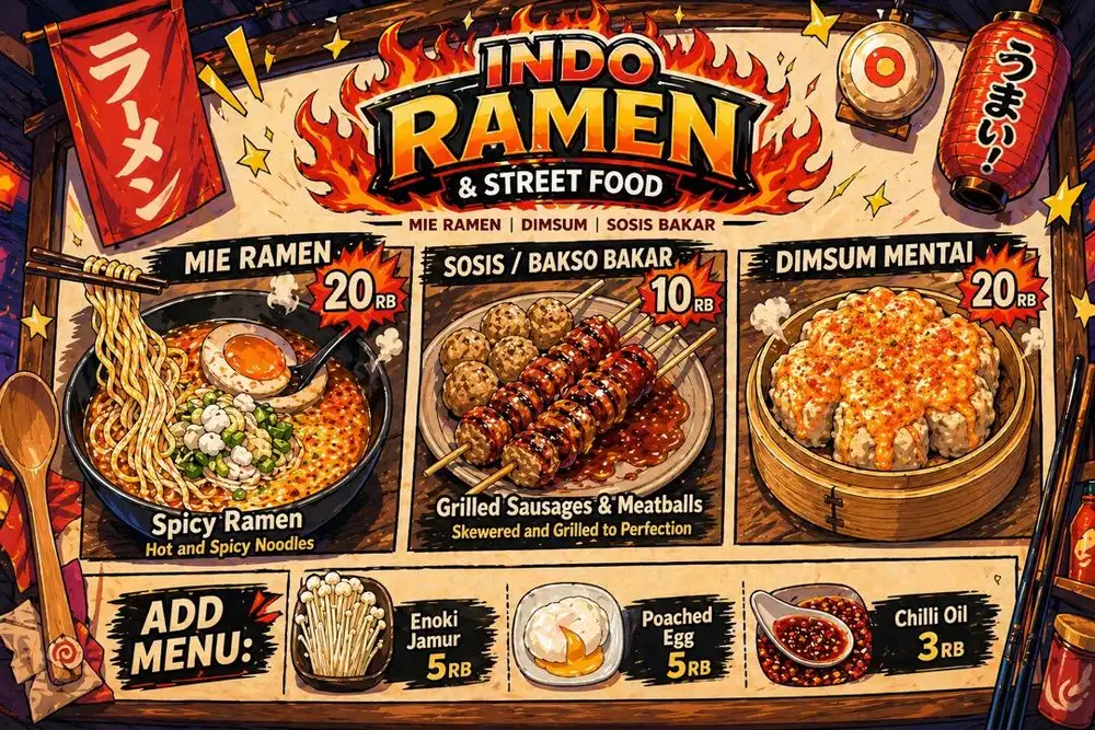 Dicari karyawan untuk jaga usaha mie ramen di blok m