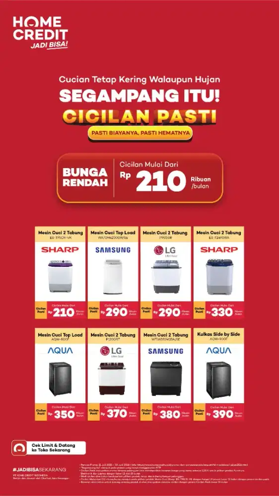 Cicilan kulkas termurah