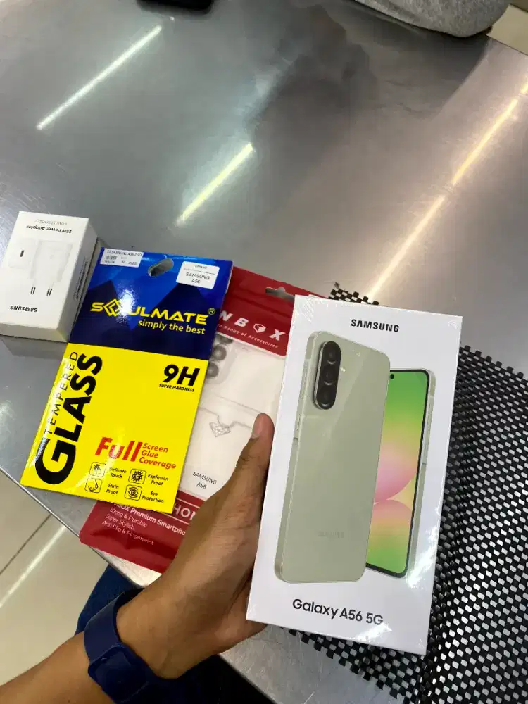 samsung A56 8/256 dapet 3 bonus bisa paylater bisa cicilan0% new segel