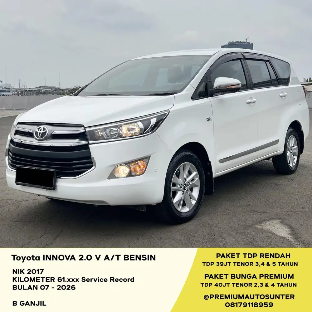 KM61rb 2017 V 2.0 Bensin A/T Innova Kijang Toyota 2019 Voxy HRV