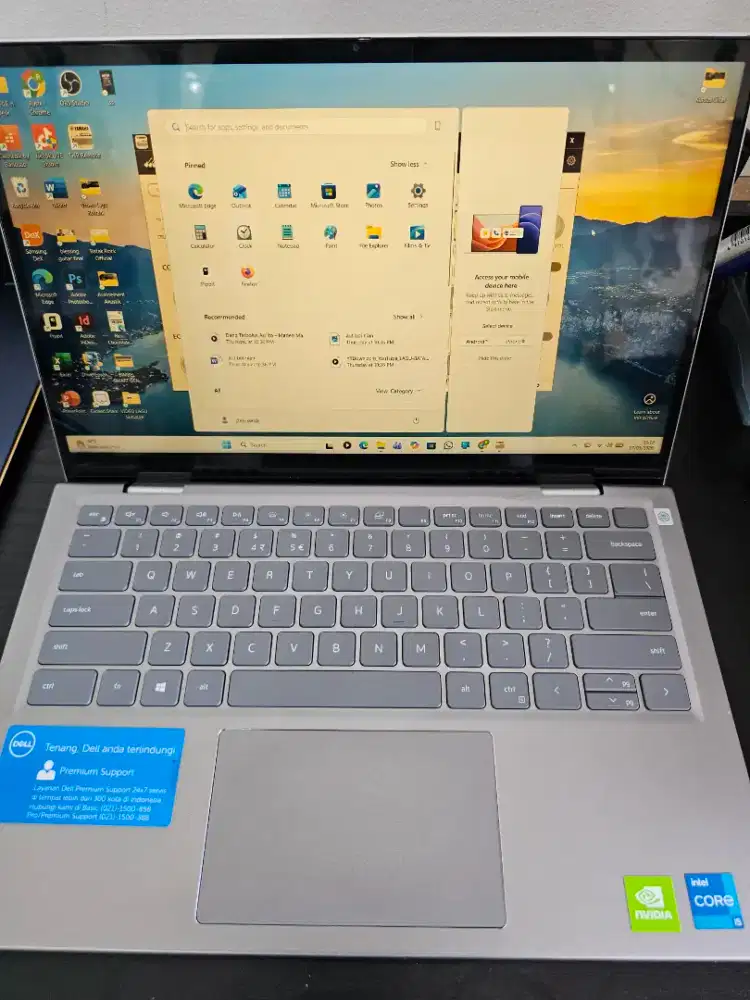 Laptop Gaming Tablet Dell Inspiron 5410 Core i5 Backlight NVIDIA