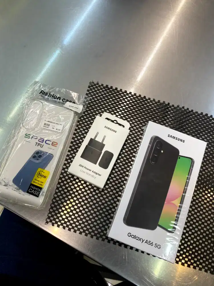 samsung A56 ram 12/256 cicilan 0% gratis 3 hadiah new segel