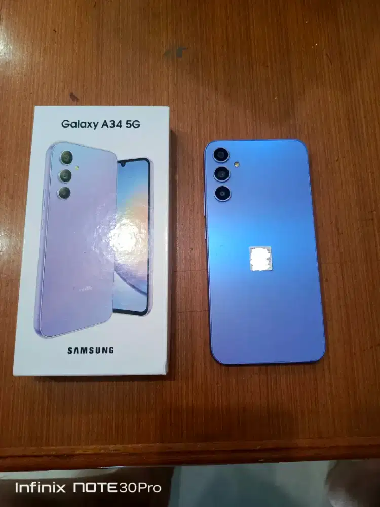 Samsung Galaxy A34 Ungu 8/128 ( Nego )